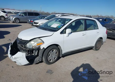 2010 Nissan Versa 1.8S from USA, damaged, VIN 3N1BC1AP4AL434012